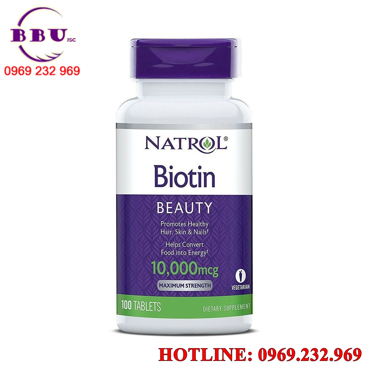 Viên uống mọc tóc Biotin