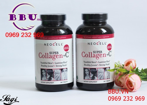 Super Collagen + C Neocell  Mỹ 360 Viên 