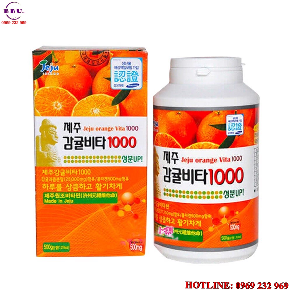 Viên Vitamin C Jeju Orange Hàn Quốc