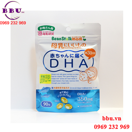  Vitamin bổ sung DHA cho bà bầu của Nhật Beanstalkmom