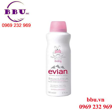 Xịt khoáng Evian Water Spray 150ml