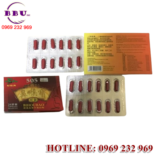 Bihoubao 505 Malaysia giảm nhanh các triệu chứng khó chịu như nghẹt mũi, đau đầu, khó thở