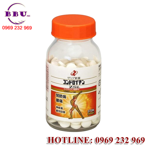 thuốc bổ xương khớp zs chondroitin nhật bản 270 viên