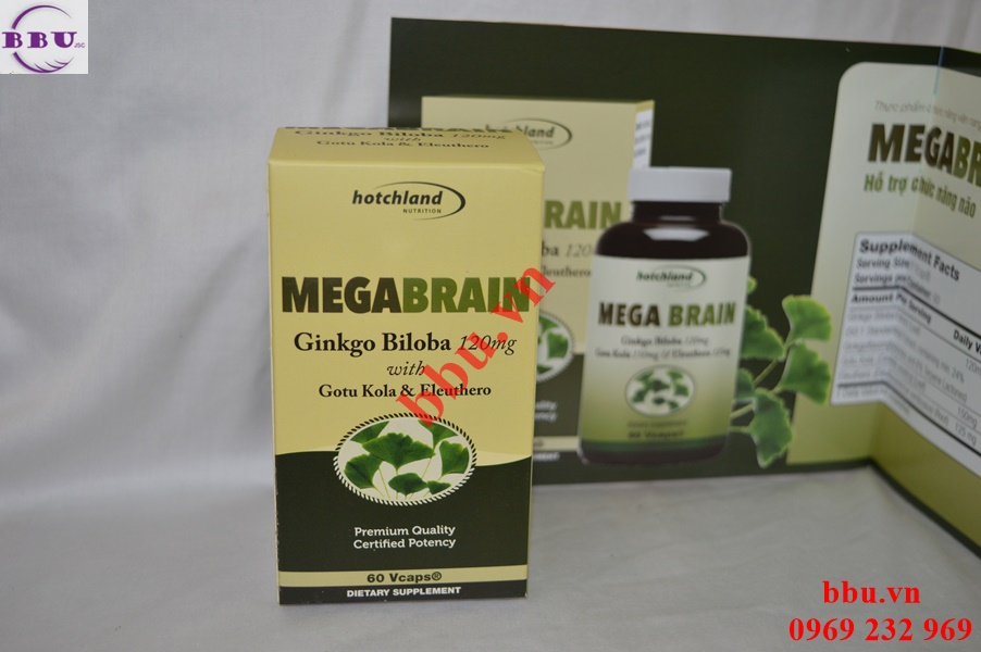 MegaBrain Ginkgo Biloba hoat huyet duong nao,bo mau