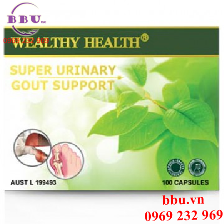 Thuốc hỗ trợ điều trị bệnh gút super urinary gout support