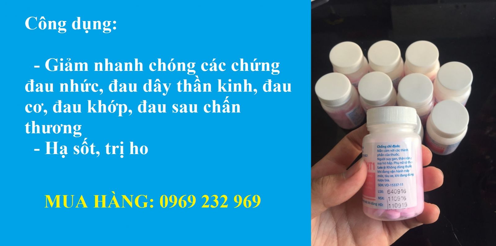 Thuốc trị đau đầu tốt nhất hiện nay