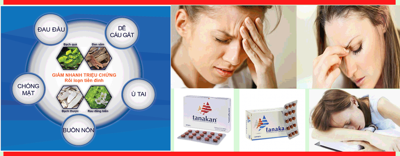 Thuốc điều trị rối loạn tiền đình Tanakan của Pháp
