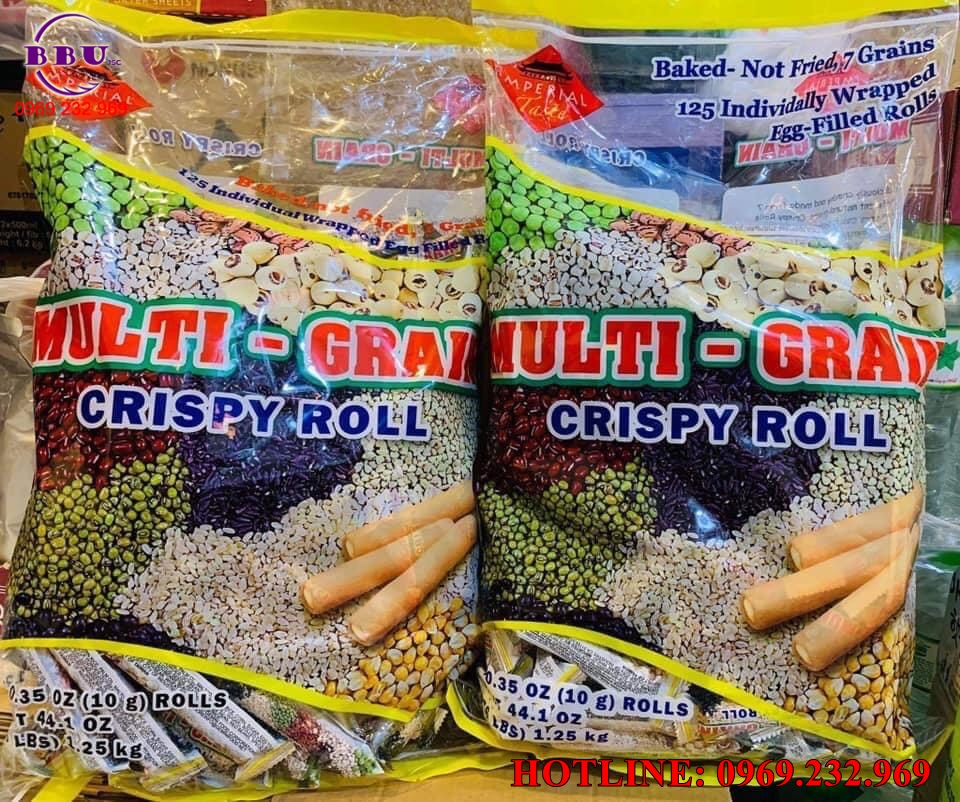 Thành phần Bánh Ngũ Cốc Multi Grain Crispy Roll