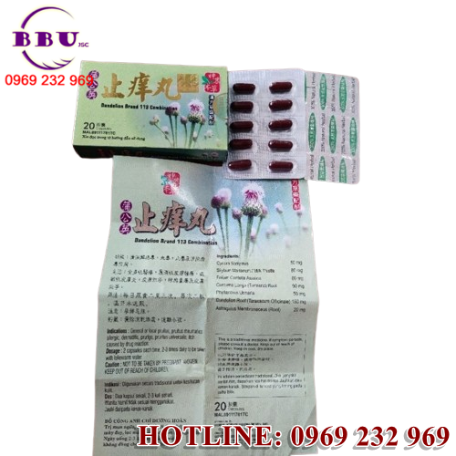 Bồ Công Anh Chỉ Dưỡng Hoàn là giải pháp hoàn hảo cho những ai đang gặp phải các vấn đề về da như mụn ngứa, mẩn đỏ