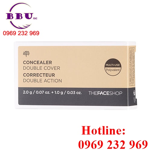 CHE KHUYẾT ĐIỂM THE FACE SHOP CONCEALER DOUBLE COVER