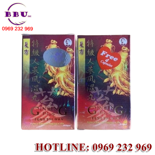 Ginseng Plus Feng Shi Wan là một trong những sản phẩm nổi tiếng của Malaysia