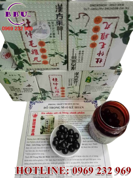 Đỗ Trọng Mao Kê Hoàn là một sản phẩm dược liệu có nguồn gốc từ Malaysia
