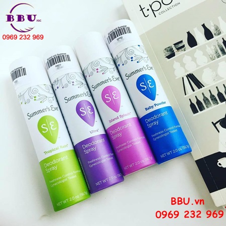 Xịt khử mùi vùng kín Summer's Eve Deodorant Spray