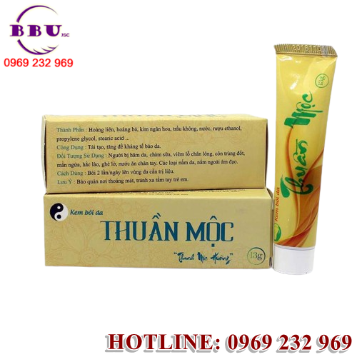 Kem Bôi Thuần Mộc - Thanh Mộc Hương được chiết xuất từ các thành phần thiên nhiên