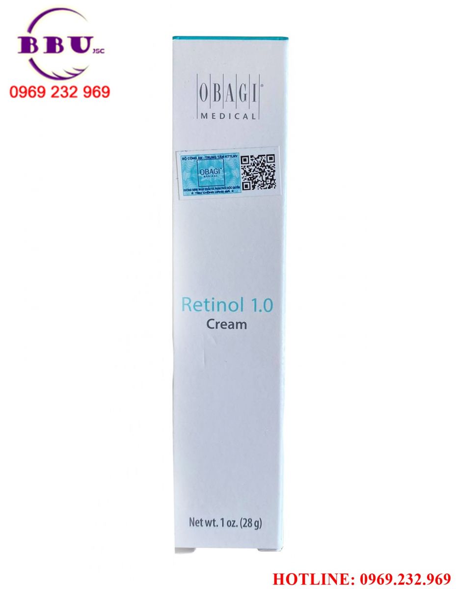 Kem dưỡng da trẻ hóa, ngừa mụn OBAGI360 Retinol 1.0%