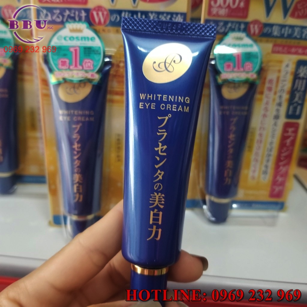 Quy cách sản phẩm kem dưỡng mắt Meishoku Whitening Eye Cream