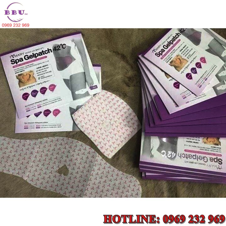 Thành phần có trong miếng dán tan mỡ bụng Spa Gelpatch
