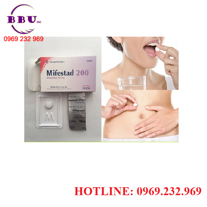 Mifepristone & misoprostol 200mcg - Thuốc phá thai Mifepristone & misoprostol 200mcg - Thuốc phá thai