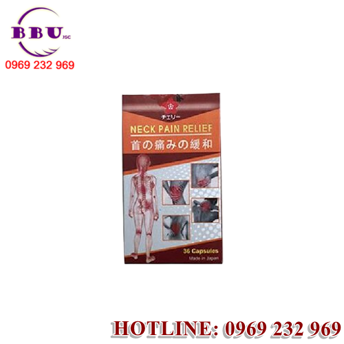 Neck Pain Relief Nhật Bản hỗ trợ đau cổ vai gáy hiệu quả 