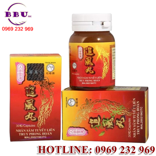 Nhân Sâm Tuyết Liên Truy Phong Hoàn là sự kết hợp hoàn hảo giữa các thành phần tự nhiên
