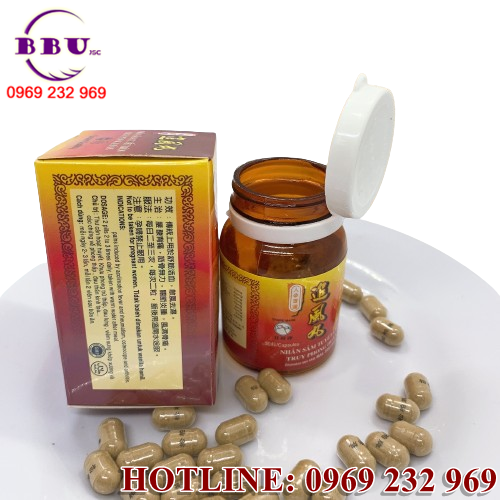 Nhân Sâm Tuyết Liên Truy Phong Hoàn được biết đến với khả năng thư giãn gân cốt, kích thích lưu thông máu