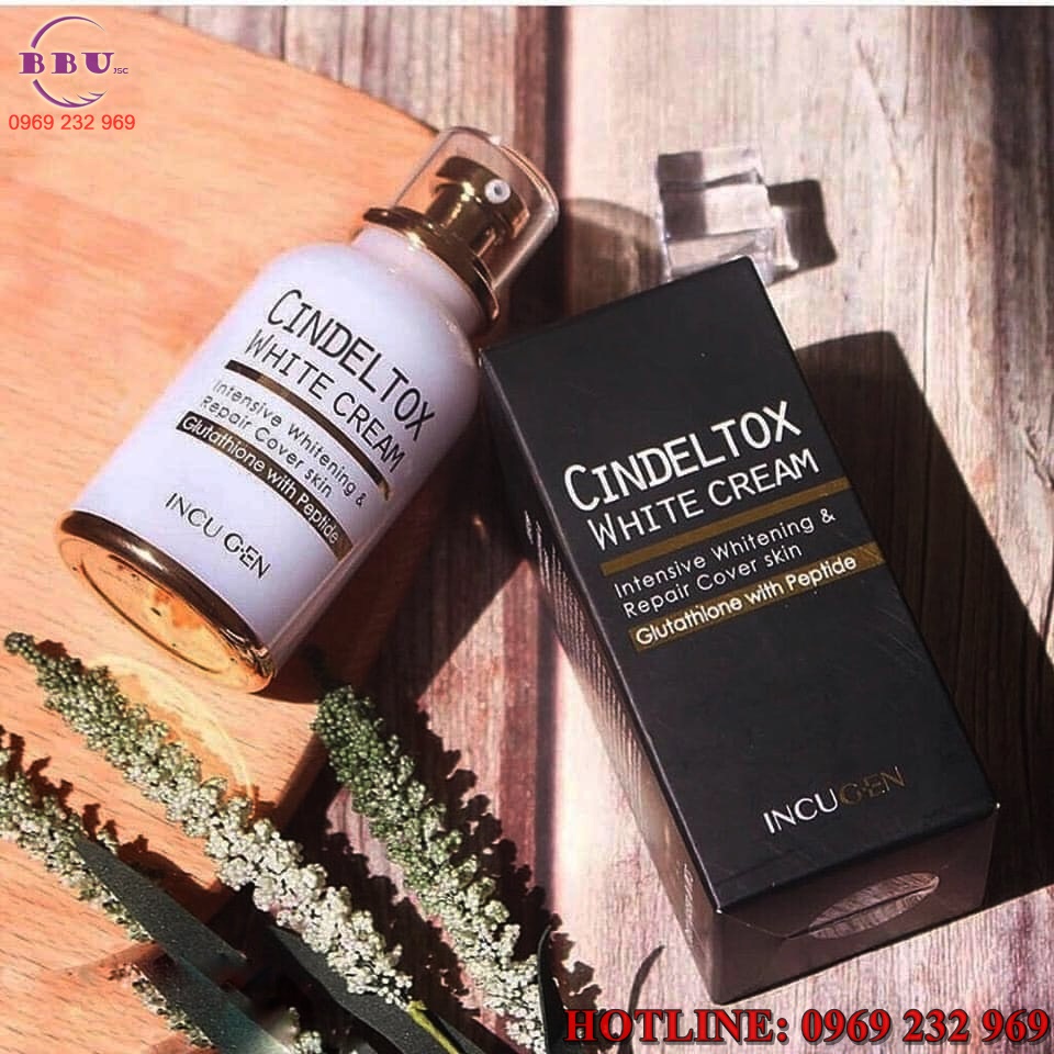 Nhũ tương dưỡng trắng Cindel Tox Booster Emulsion có công dụng gì ?