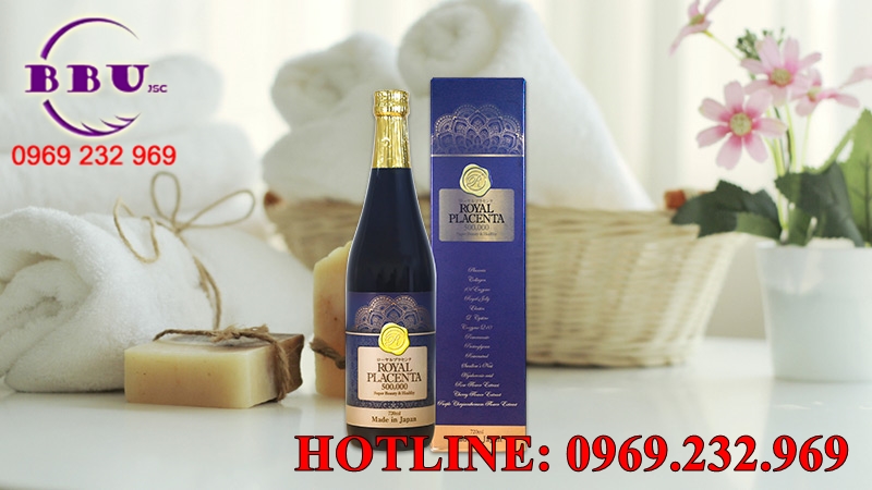 Công dụng chính của Nước Uống Bổ Sung Collagen Royal Placenta 500000mg Super Beauty & Healthy