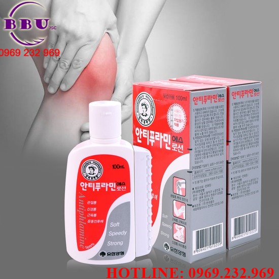 Phân phối sỉ Dầu Nóng Xoa Bóp Antiphlamine Hàn Quốc Phân phối sỉ Dầu Nóng Xoa Bóp Antiphlamine Hàn Quốc