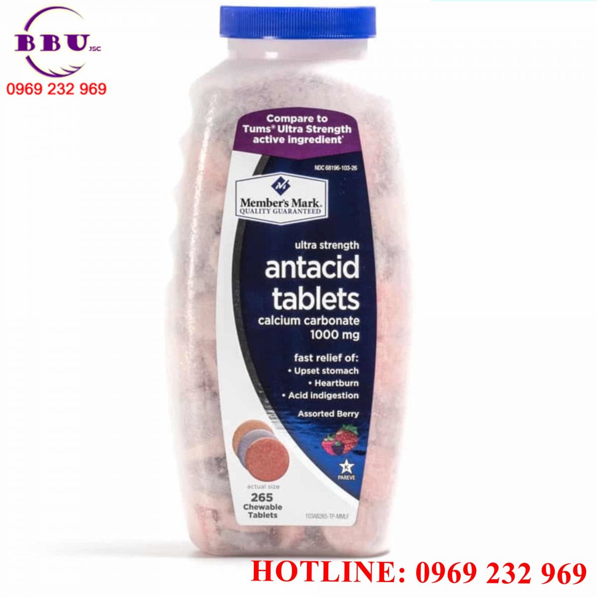 Phân phối sỉ Kẹo nhai trị đau bao tử Antacid Phân phối sỉ Kẹo nhai trị đau bao tử Antacid