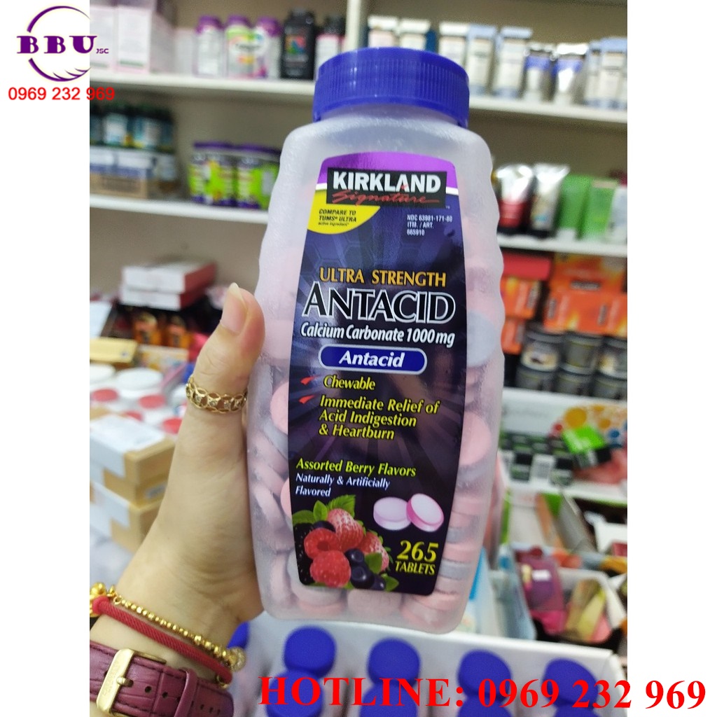 Phân phối sỉ Kẹo nhai trị đau bao tử Antacid Phân phối sỉ Kẹo nhai trị đau bao tử Antacid