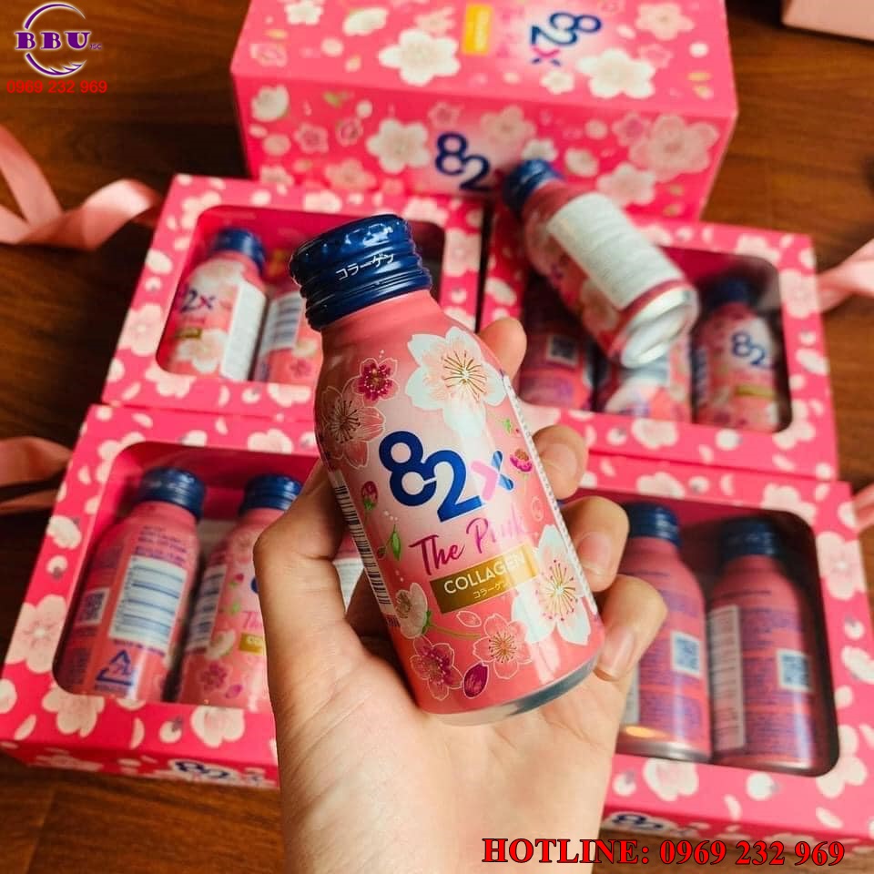 Phân phối sỉ Nước uống Collagen 82X Pink Nhật Bản Phân phối sỉ Nước uống Collagen 82X Pink Nhật Bản