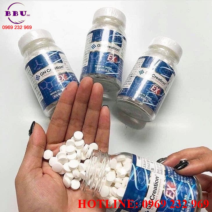 Phân phối sỉ Viên uống tăng chiều cao GH Creation EX