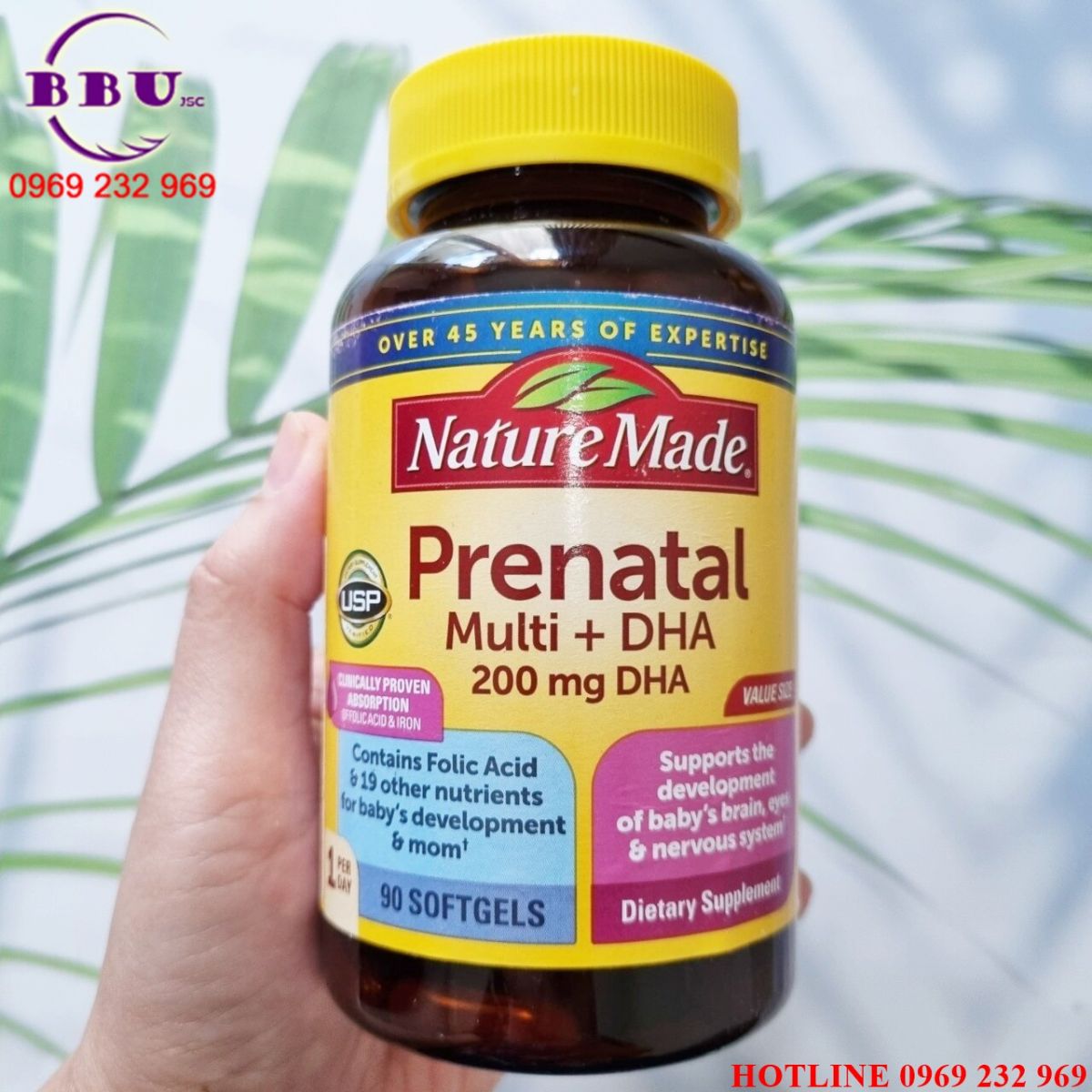 Phân phối sỉ Viên uống vitamin tổng hợp cho bà bầu Prenatal Multi DHA Phân phối sỉ Viên uống vitamin tổng hợp cho bà bầu Prenatal Multi DHA