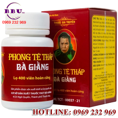 Phong Tê Thấp Bà Giằng