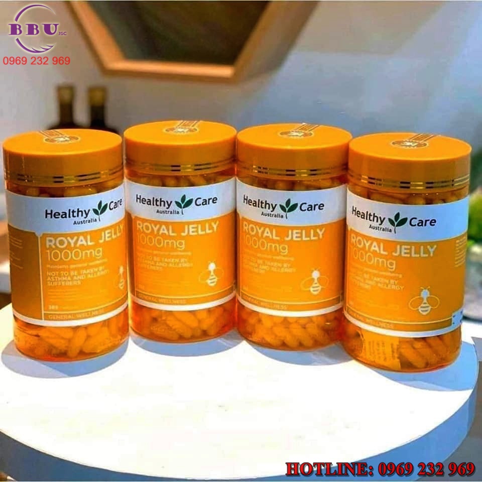 Thành phần Healthy Care Royal Jelly