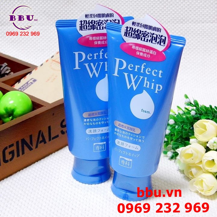 Sữa Rửa Mặt Shiseido Perfect Whip Foam Của Nhật-Tuýp 120g