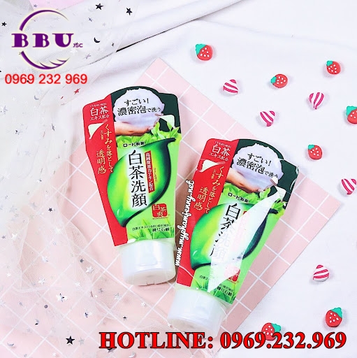 Thành phần Sữa rửa mặt trà xanh Rohto Shirochasou Green Tea Foam Nhật