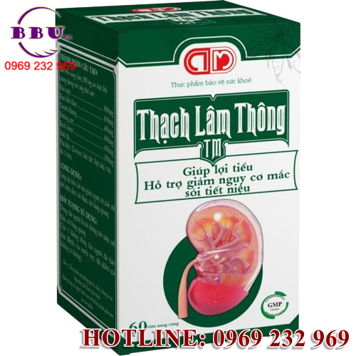 Thạch Lâm Thông hộp 60 viên được sản xuất mang lại nhiều lợi ích cho người sử dụng