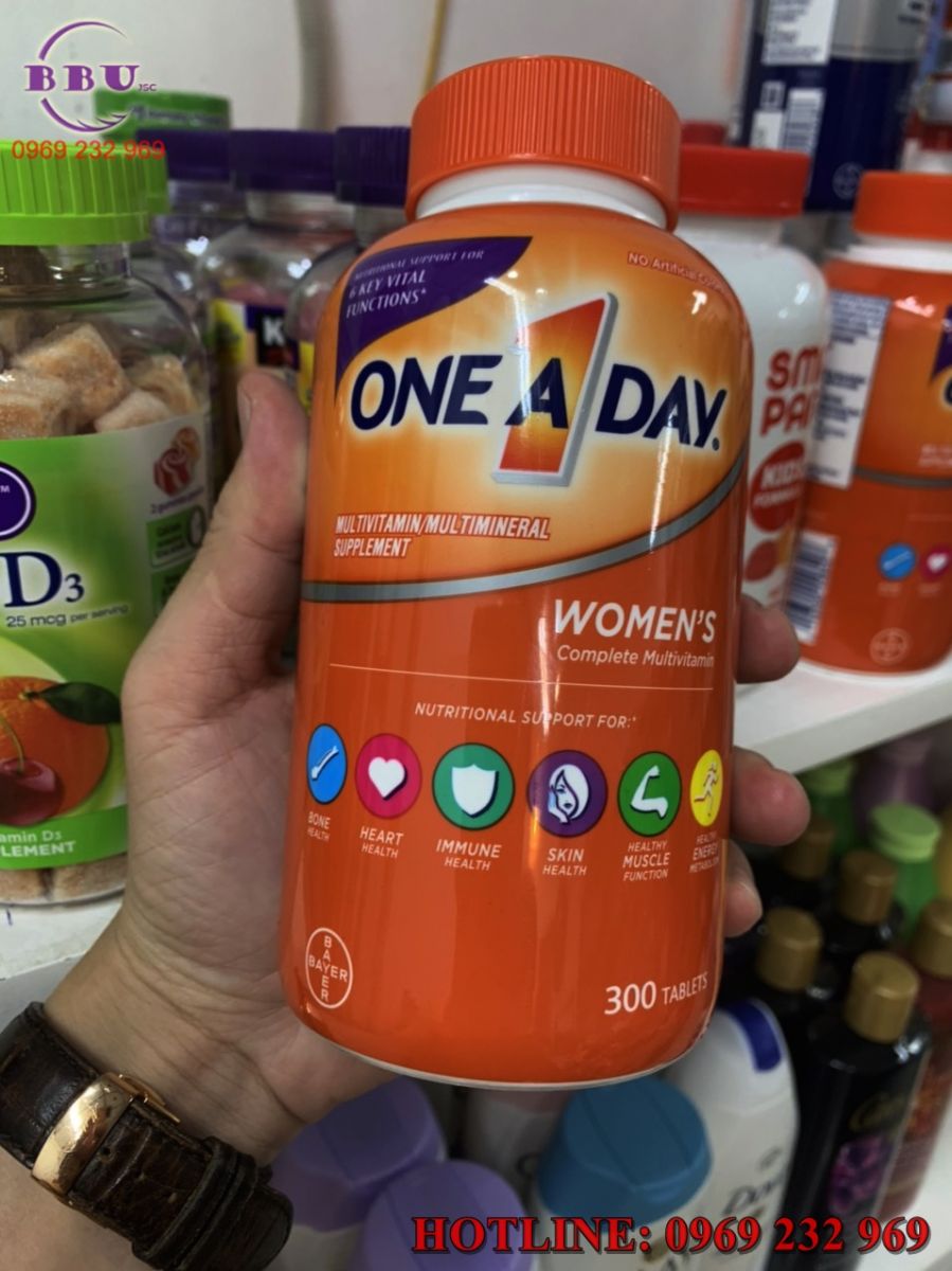 Về sản phẩm Viên uống One A Day Women 300 viên 