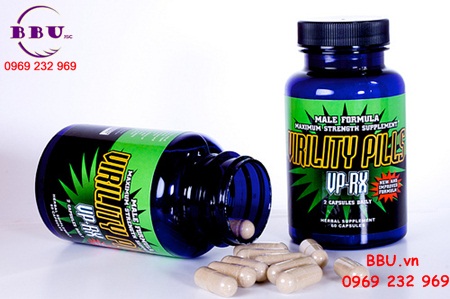 Virilty Pills VP-Rx 60 viên của Mỹ - Tăng sinh lý nam giới