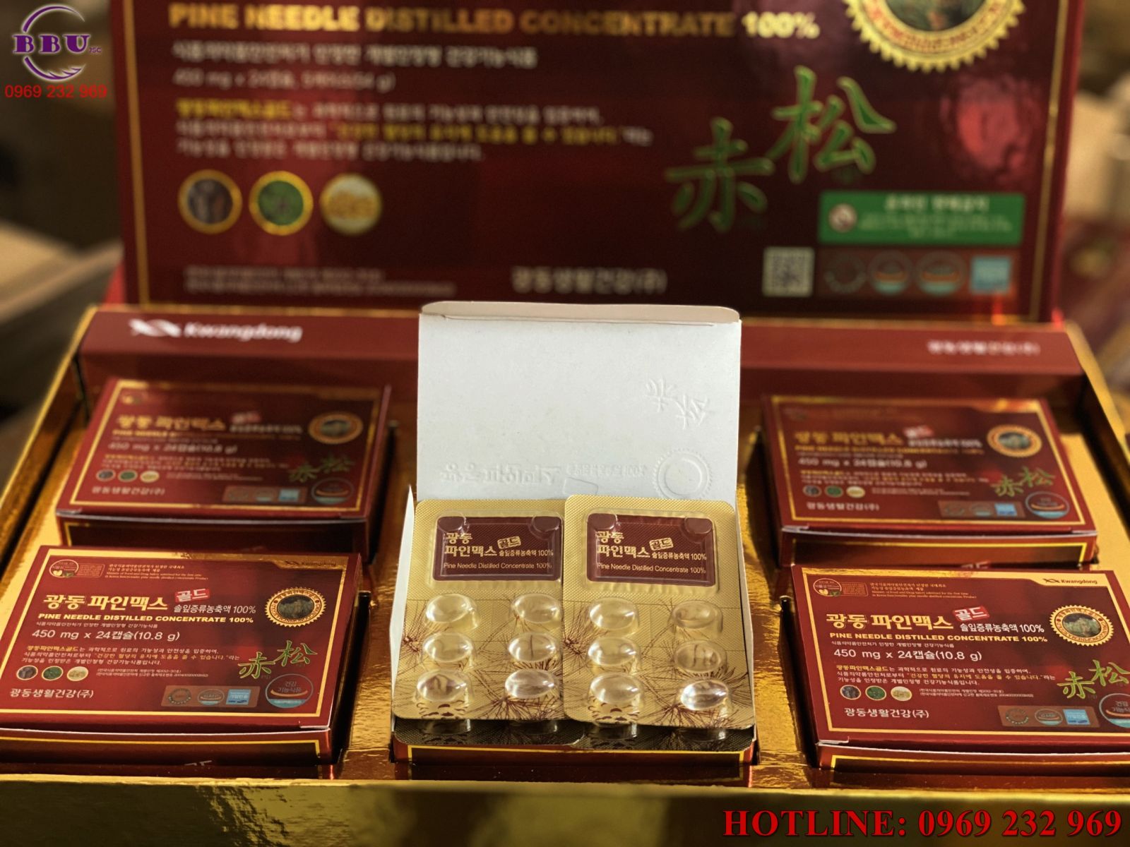 Cách uống tinh dầu thông đỏ Kwangdong