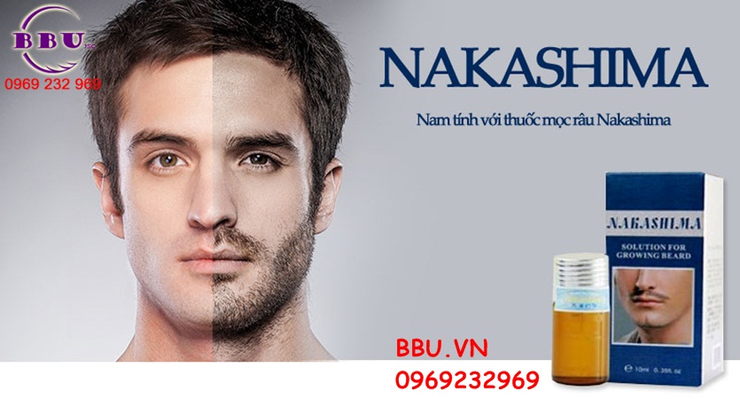 Thuốc Mọc Râu NaKaShiMa chính hãng – Nhật Bản