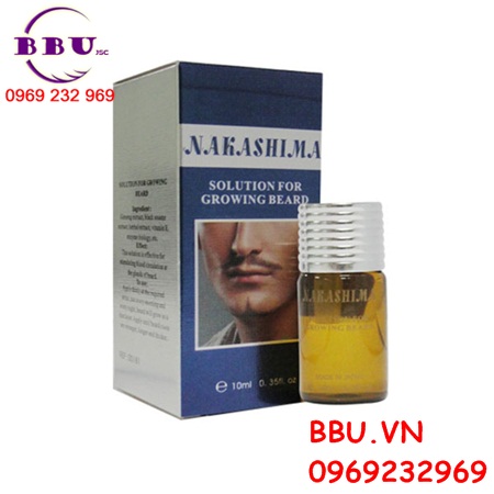 Thuốc Mọc Râu NaKaShiMa chính hãng – Nhật Bản