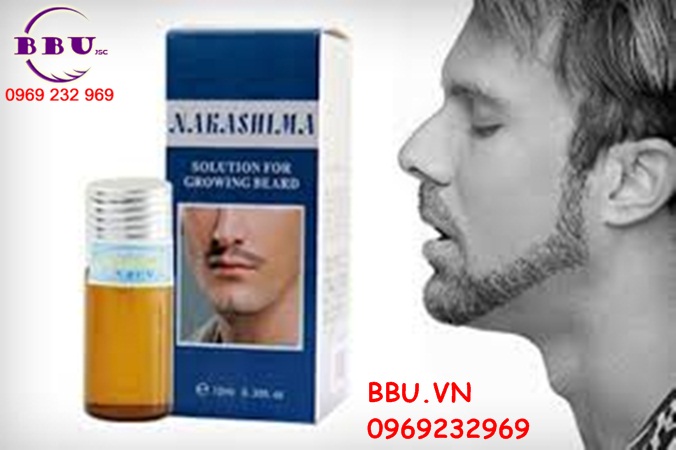 Thuốc Mọc Râu NaKaShiMa chính hãng – Nhật Bản