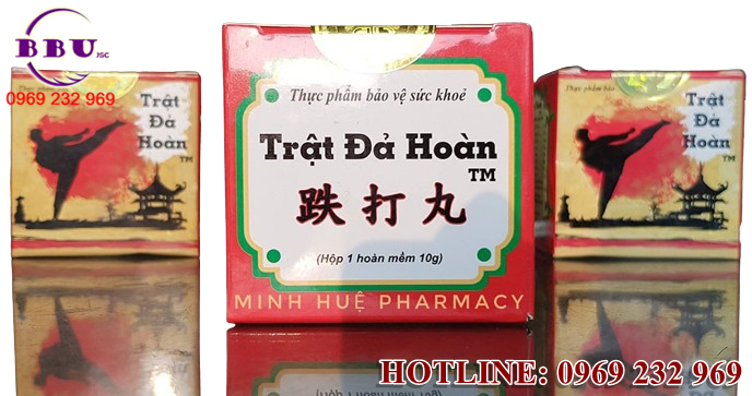 Trật Đả Hoàn TM giúp giảm đau do chấn thương an toàn hiệu quả 