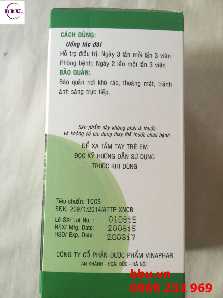 Trinh nữ hoàng cung 100% thảo dược thiên nhiên điều trị u xơ tử cung, u nang buồng trứng