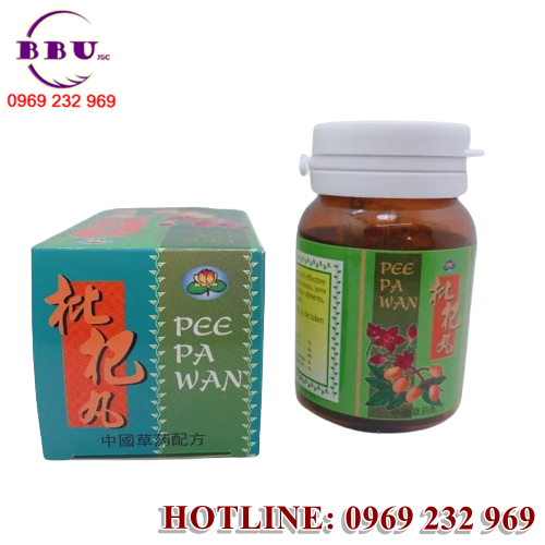 Tỳ Bà Hoàn Xanh - Pee Pa Wan được biết đến với khả năng điều trị các chứng ho khó chịu mà nhiều người gặp phải