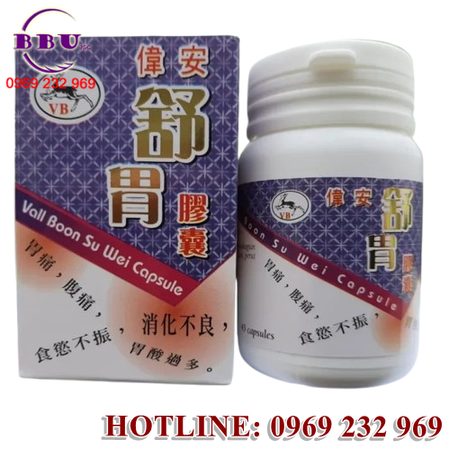 Với Vall Boon Su Wei Capsule, bạn sẽ có giải pháp hiệu quả, an toàn để bảo vệ sức khỏe dạ dày