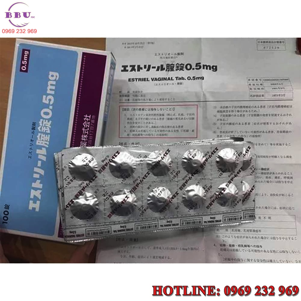 Nguồn gốc sản phẩm viên đặt âm đạo Estoril Nhật Bản
