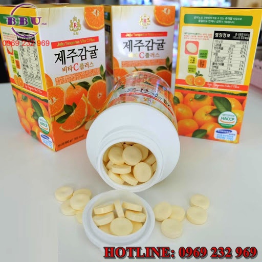 Về sản phẩm viên Ngậm Vitamin C Jeju Tangerine Vita